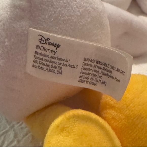 Disney Donald Duck Plush with Blue and Yellow Accents - Picture 3 of 6